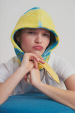 CAPUCHON FLEUR BLEUE