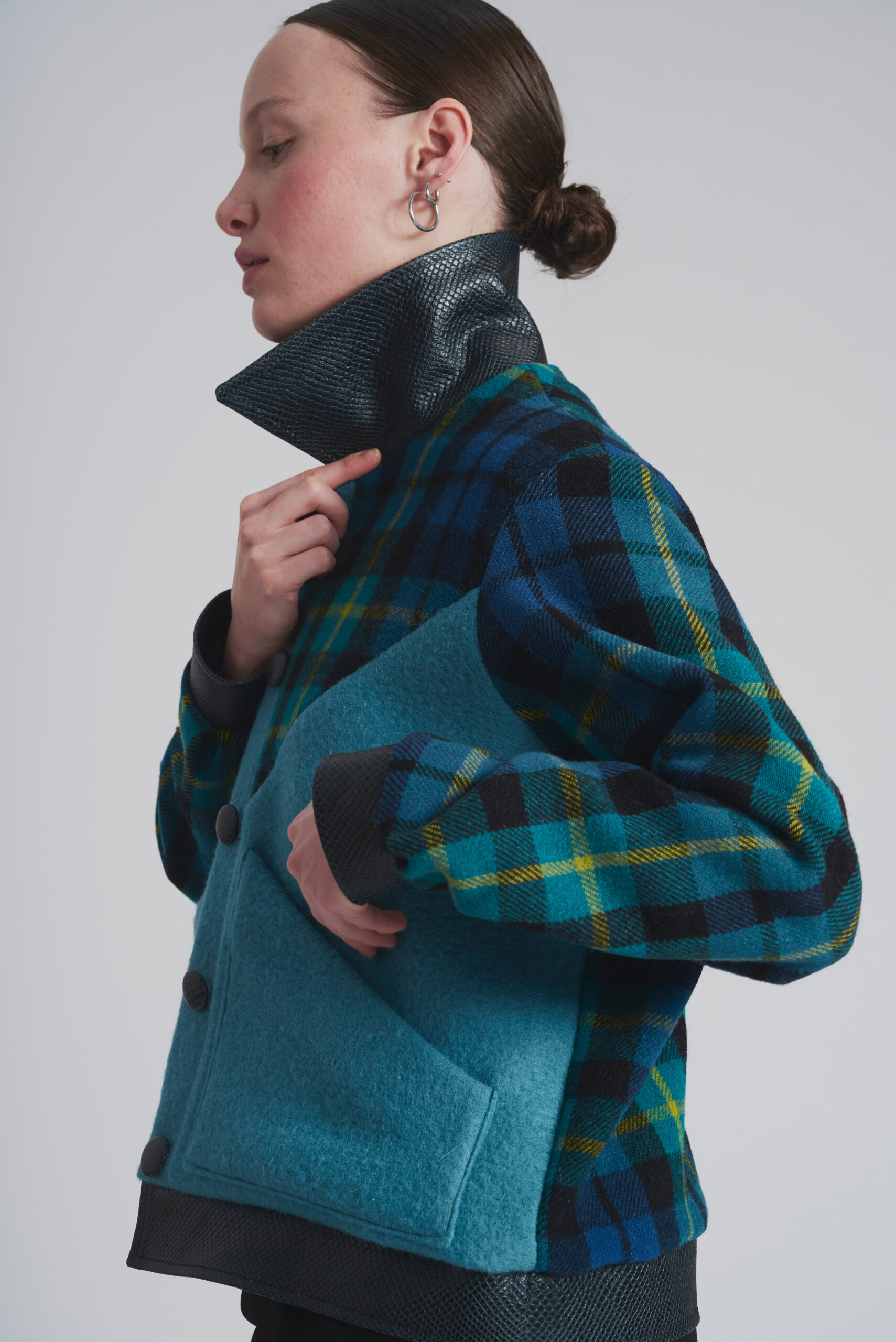 VESTE GUSTAVE CUIR PYTHON