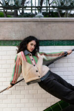 VESTE HORIZON CUIR LISSE