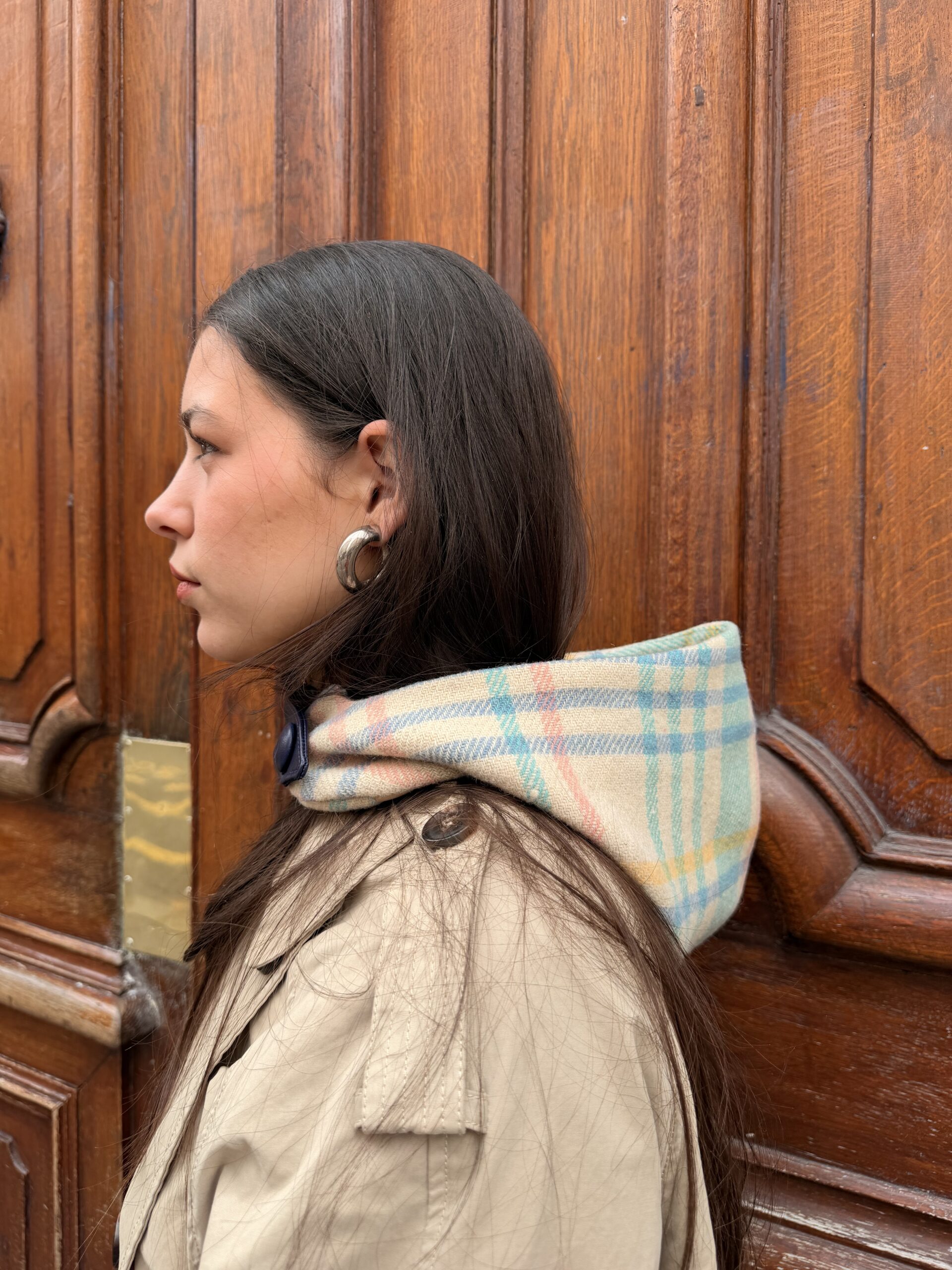 CAPUCHON AUBE CUIR VIOLINE