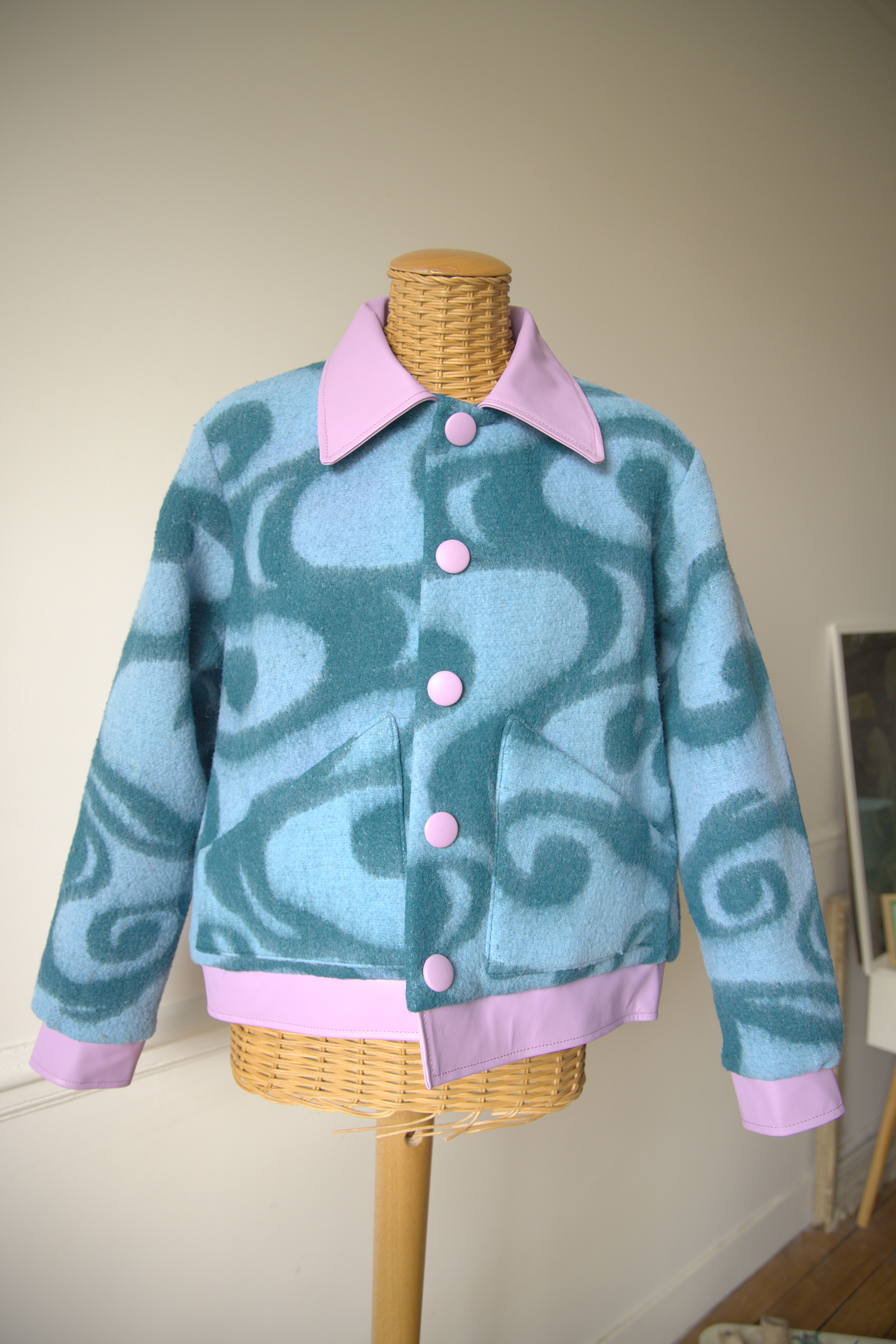 VESTE MISTRAL CUIR PARME