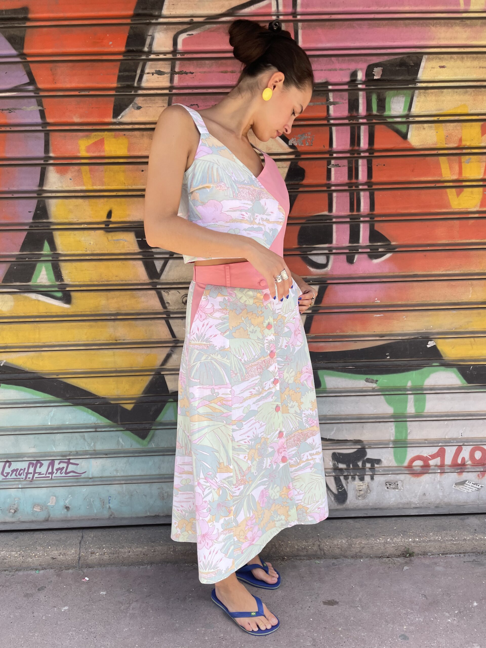 JUPE MIDI SONGE TROPICAL – Image 6