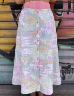 JUPE MIDI SONGE TROPICAL