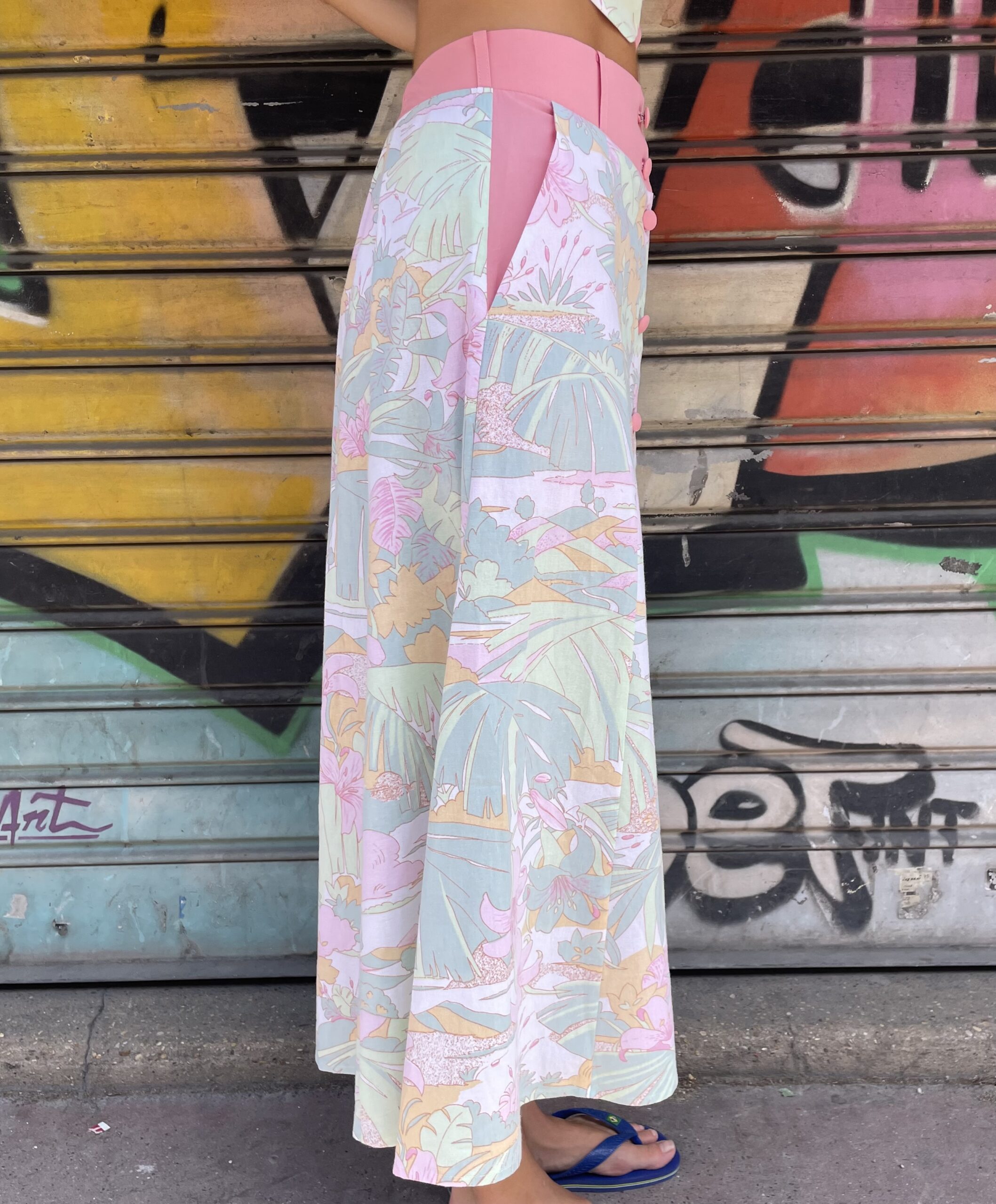 JUPE MIDI SONGE TROPICAL – Image 4