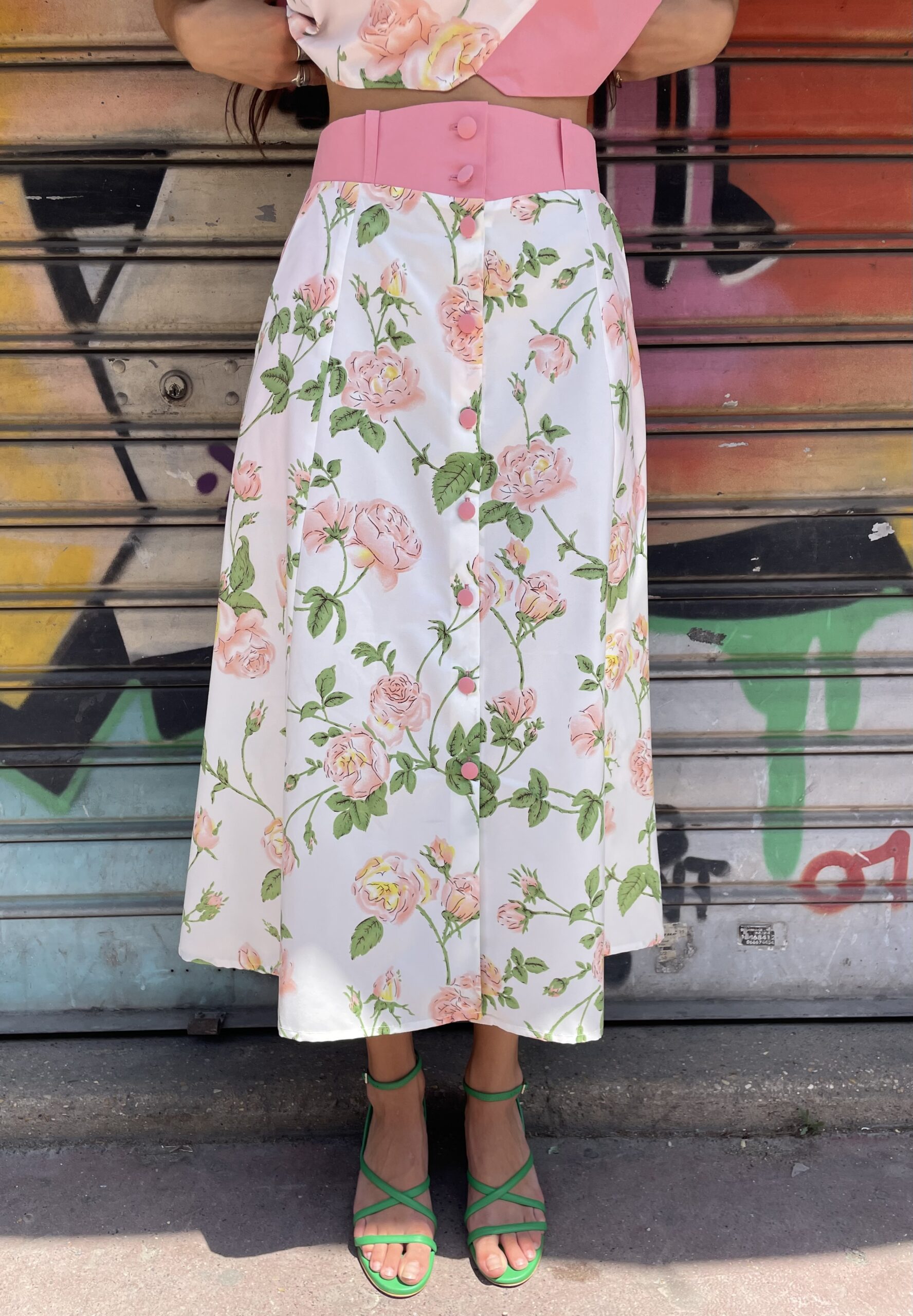 JUPE MIDI ROSIER – Image 4