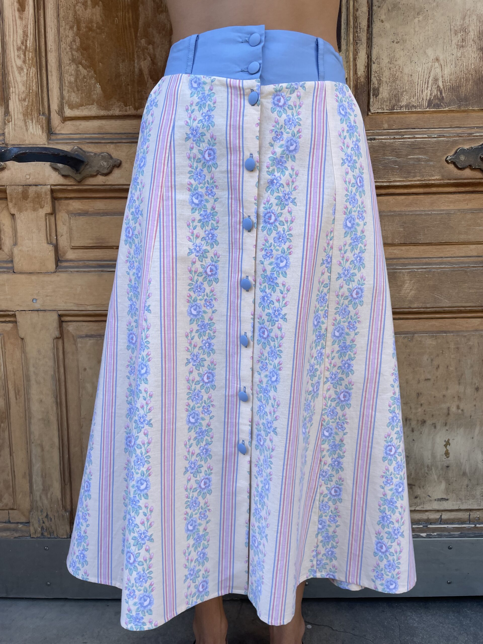 JUPE MIDI MYOSOTIS – Image 4