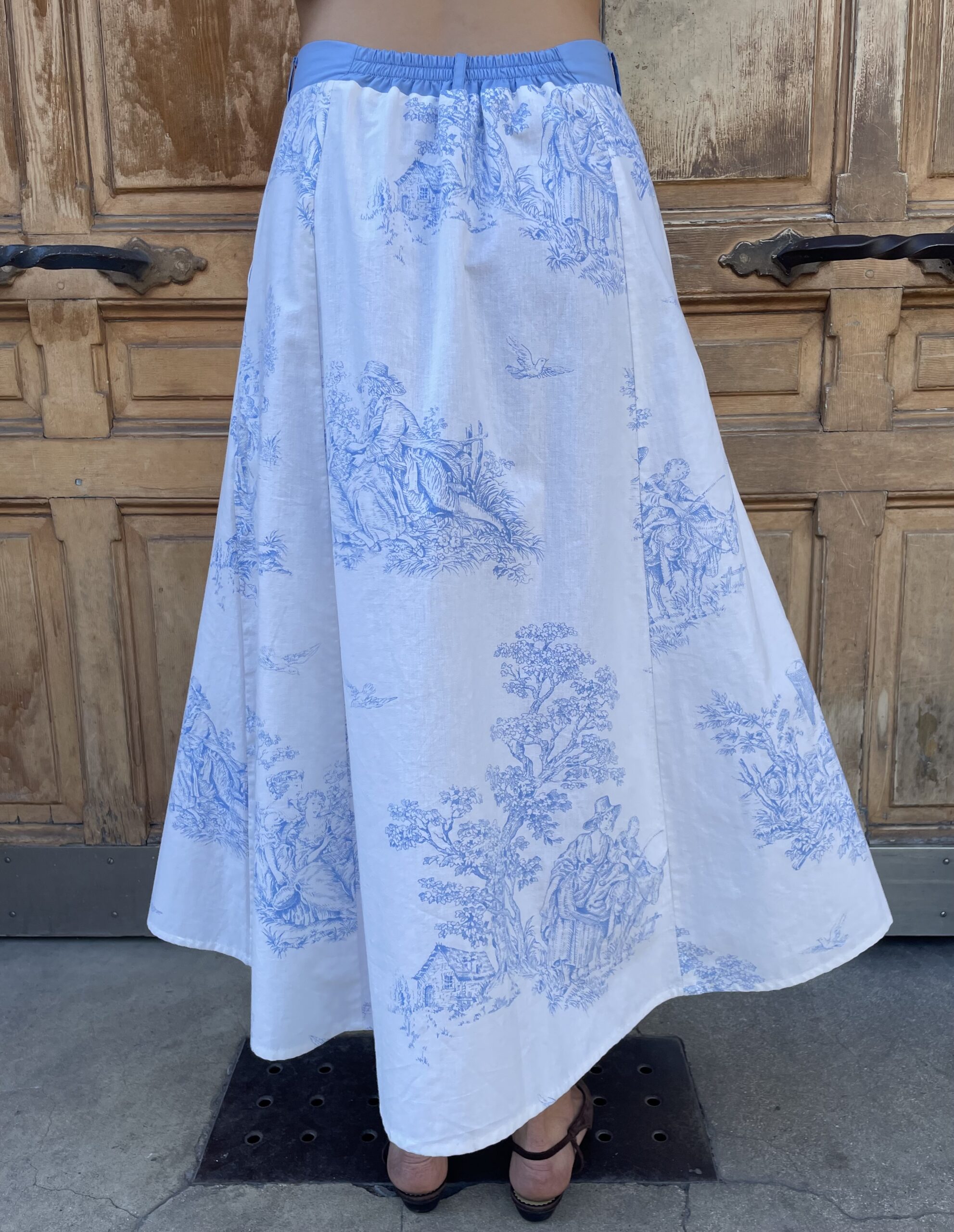 JUPE MIDI TOILE DE JOUY – Image 7