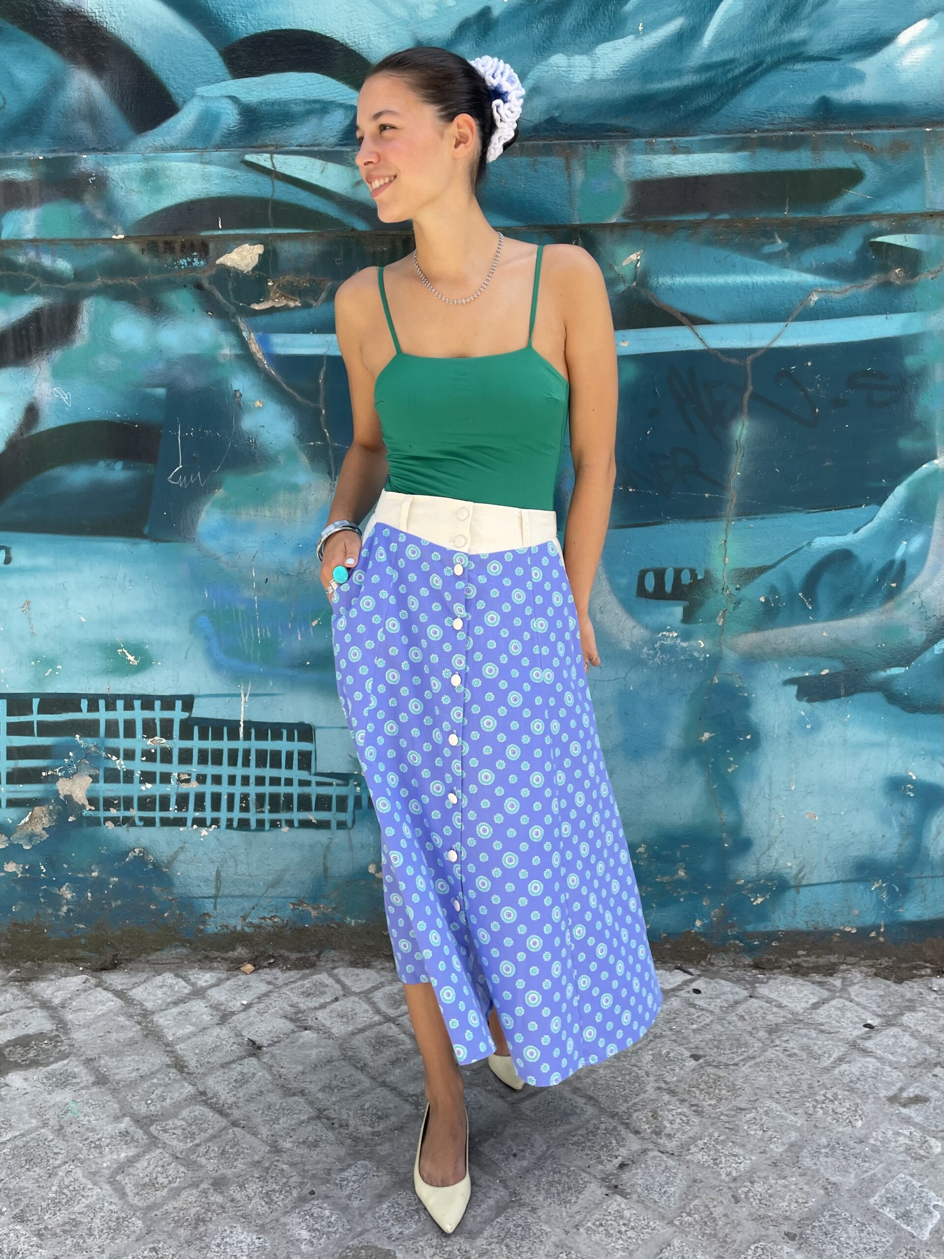 JUPE MIDI MEDUSA