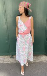 JUPE MIDI FLEUR DES PRES