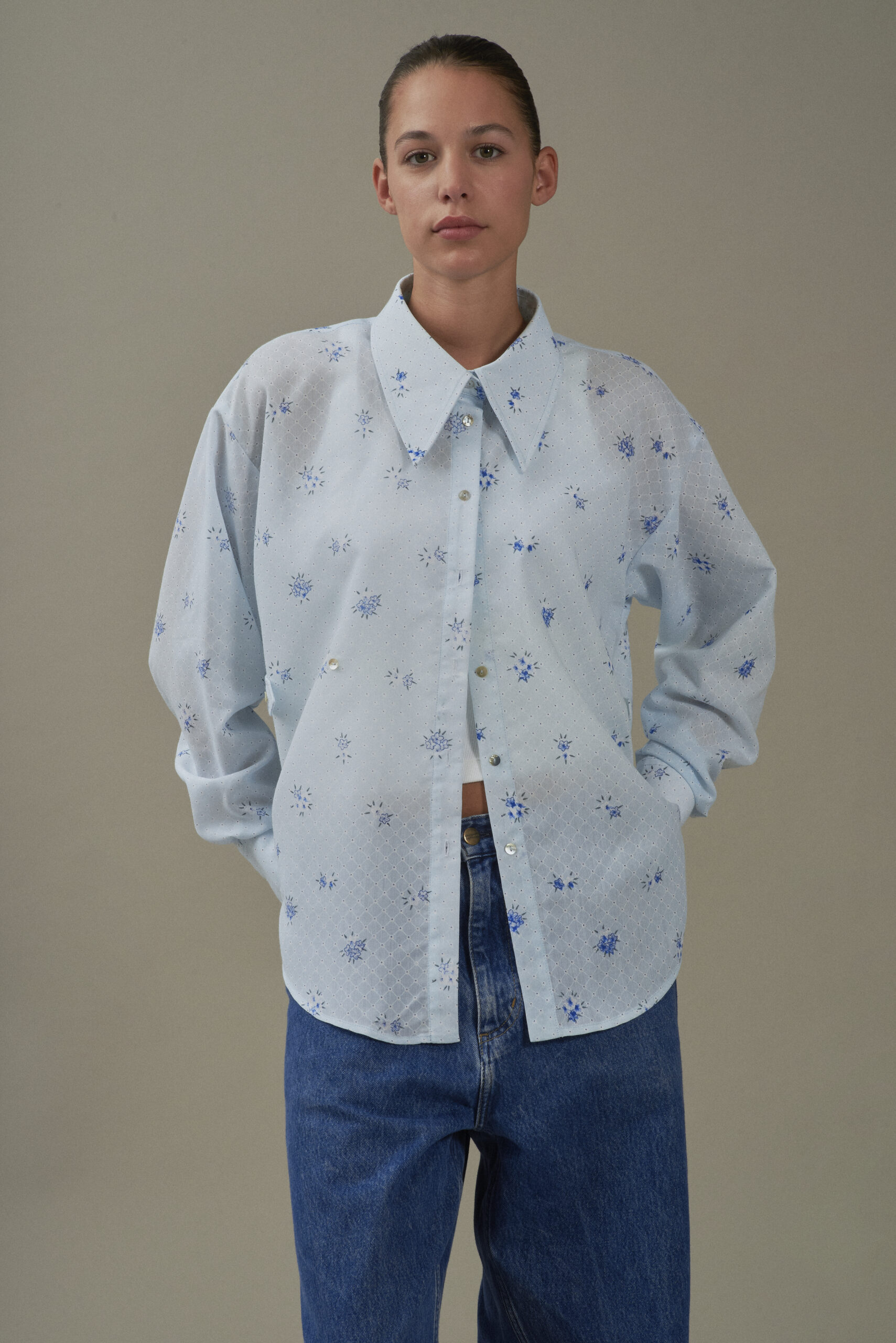 CHEMISE BOUQUET MARIN – Image 2