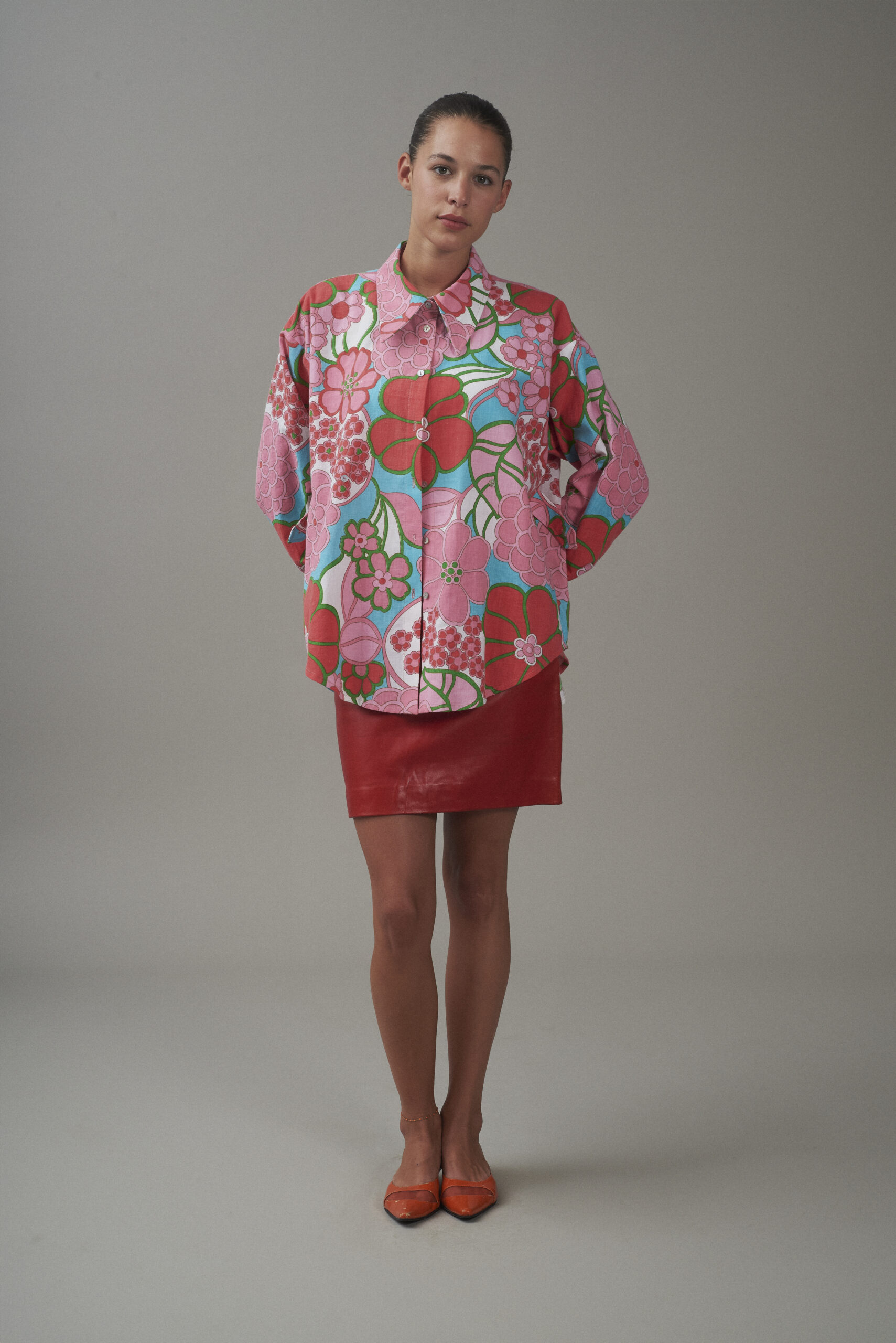 CHEMISE DISCO FLOWER – Image 3