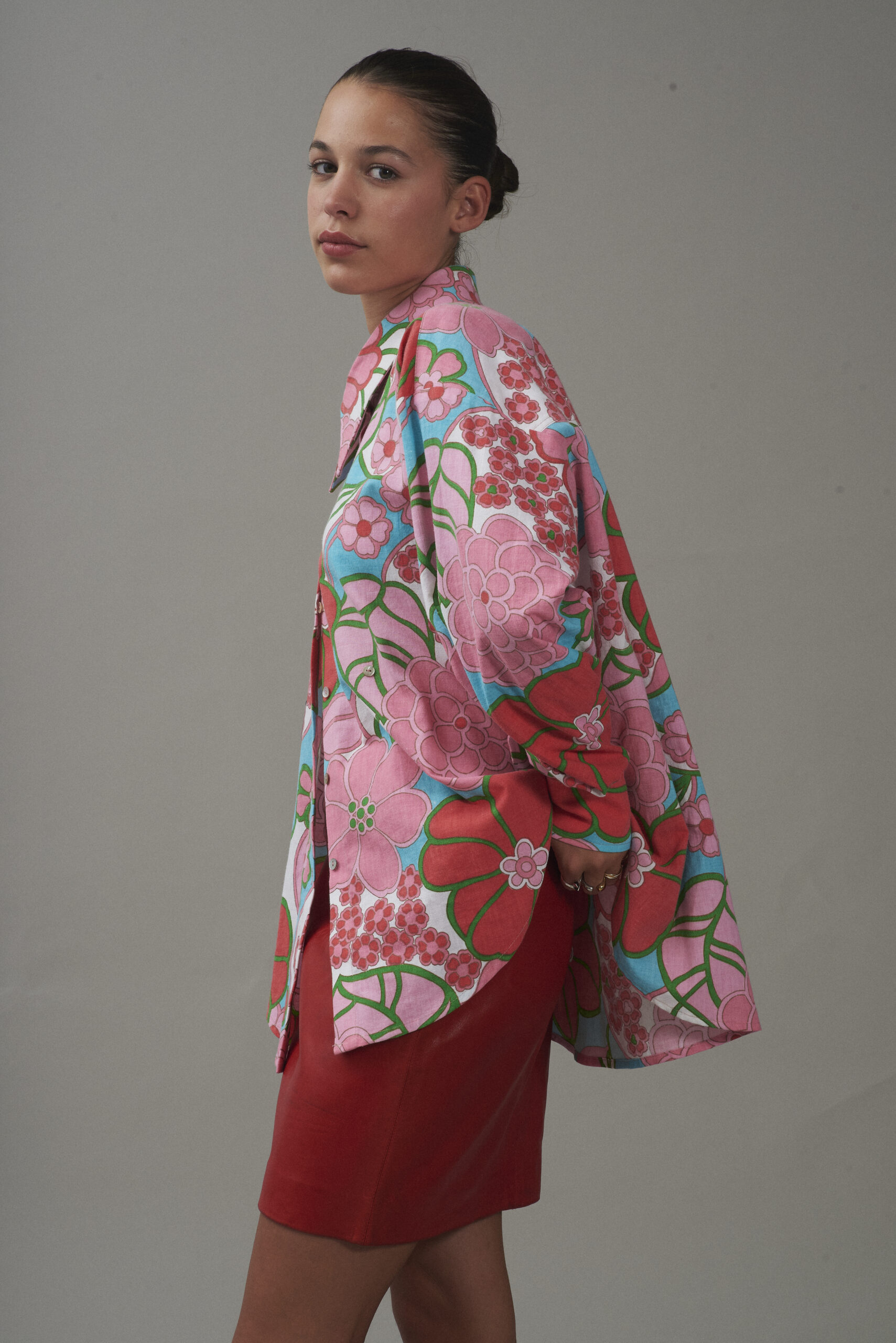 CHEMISE DISCO FLOWER – Image 2
