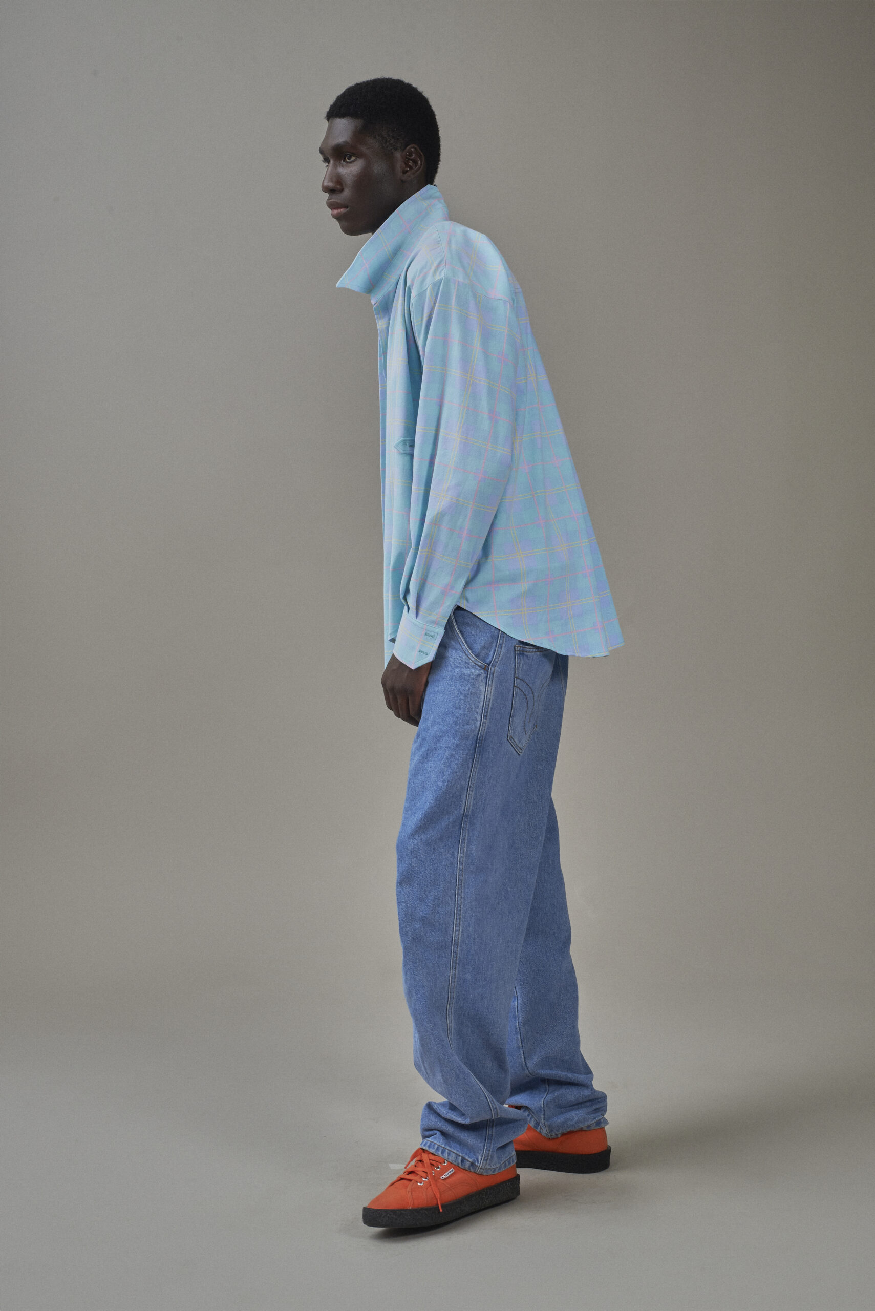 CHEMISE 80'S SQUARES – Image 3
