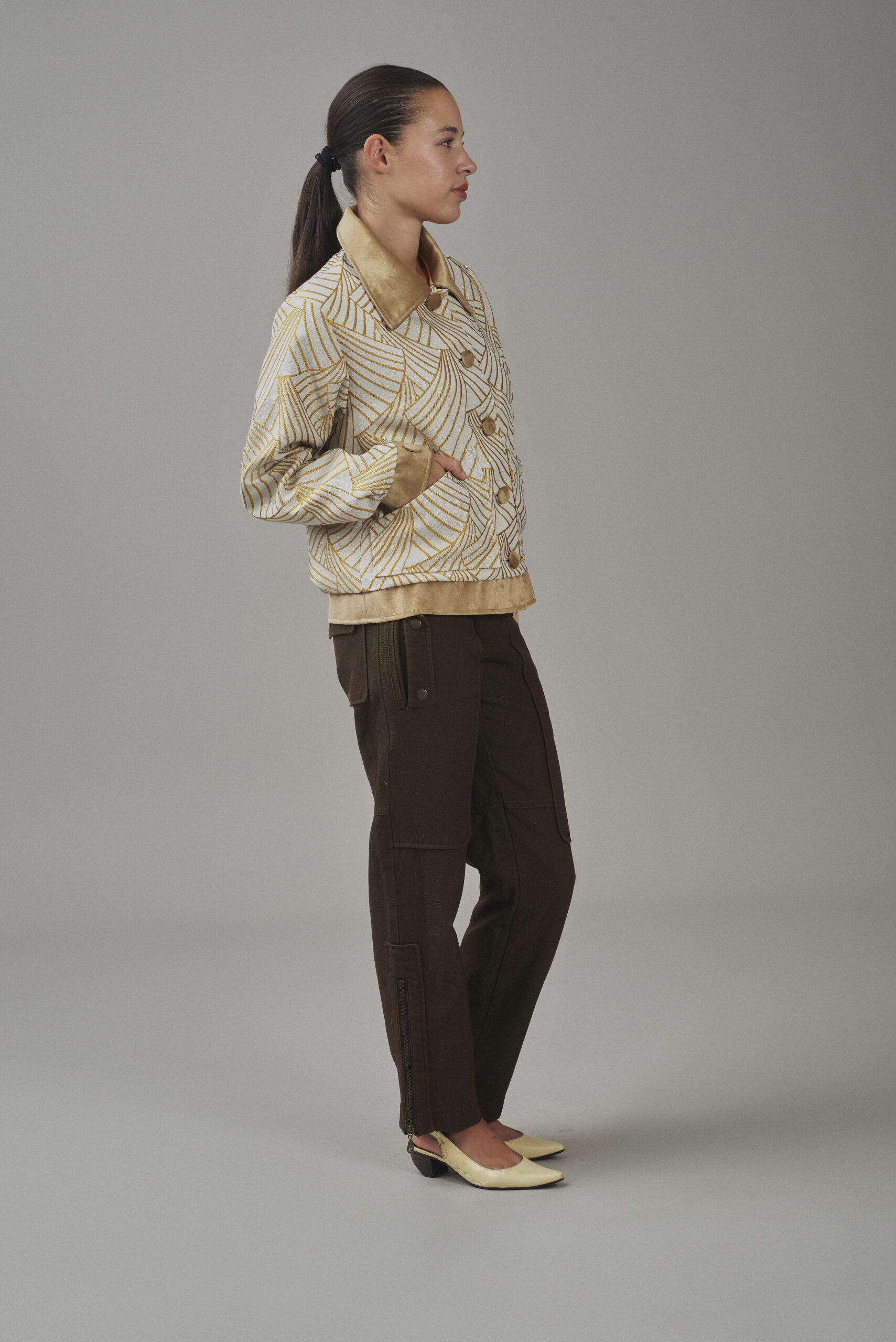 VESTE FEUILLE D'OR – Image 3